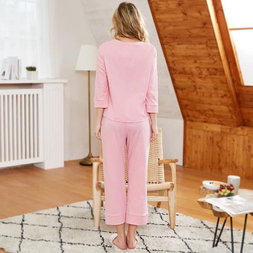 【清仓特惠】爱帝纯棉女式七分袖家居服套装 商品图5