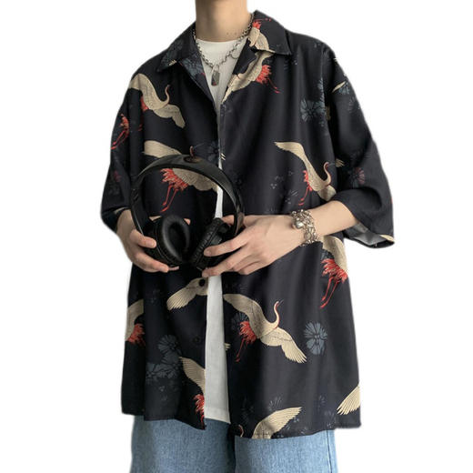 裁缝学苑MQ10夏季韩版潮流短袖花衬衫纸样男士服装做衣服样板打版 商品图4