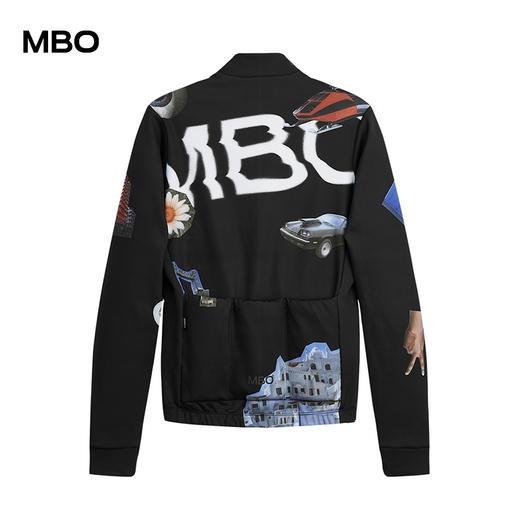 MBO男子全场景抓绒长袖骑行服秋冬户外公路车骑行外套 朋克 (经销商专拍链接，非经销商拍单不发货） 商品图3