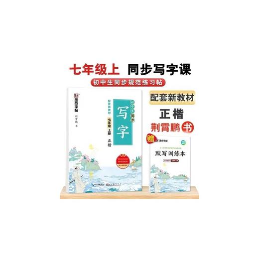 2023新版大开本 墨点字帖 七年级上册 初中生同步写字 商品图0