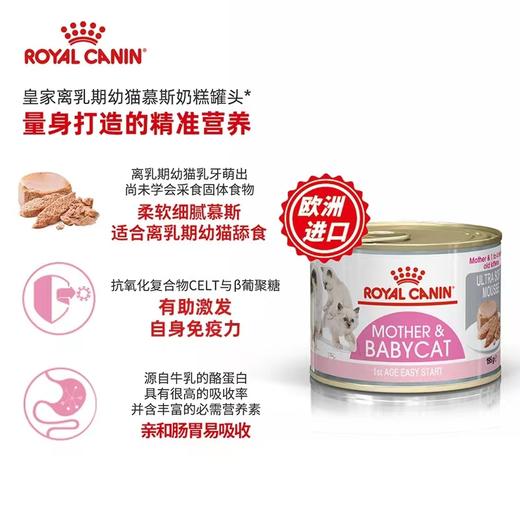 皇家天然进口离乳期猫奶糕罐头猫咪主食罐头195g/罐 商品图2