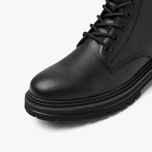 西遇马丁靴男款高帮冬季新款厚底复古潮流英伦风工装短靴子21925653 商品图5