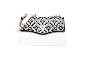 豪麟名鞋奥莱VALENTINO ORLANDI女包牛移膜革手袋V6841白色  原价7600元