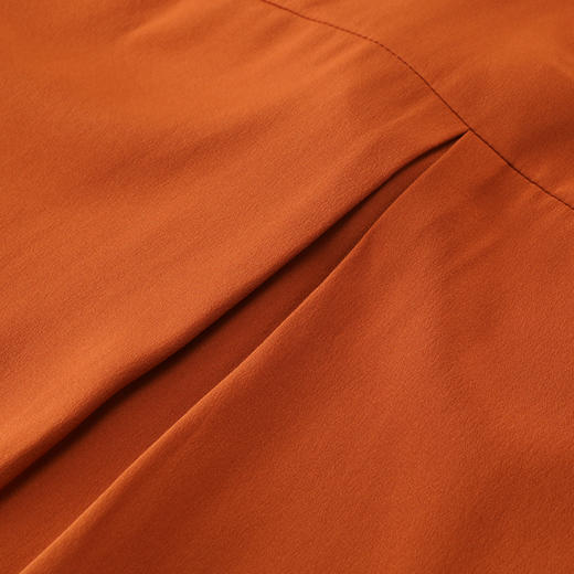 玳莎重磅100%桑蚕丝女式经典翻领真丝衬衫 CC31322 商品图6