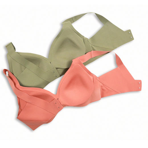 林小眠抱抱内衣，超值2件 穿出饱满胸型，Q弹柔软好舒服林小眠抱抱内衣 | 无钢圈，包裹承托力好，高弹无痕收副乳 商品图7