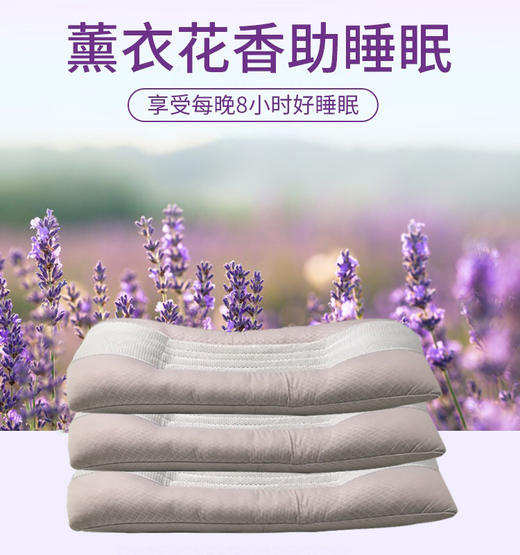 华喜好物 新疆库尔班手工坊薰衣草安睡枕 商品图2