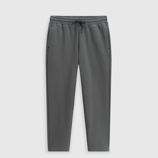 班尼路秋冬新款港风简约摇粒绒休闲裤男加厚加绒保暖通勤直筒长裤 商品图3