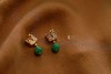 狮狮如意|神兽香盒绿珠子耳环 商品缩略图1