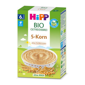 德国喜宝HIPP有机5种谷物米粉6个月+200g 天然，健康