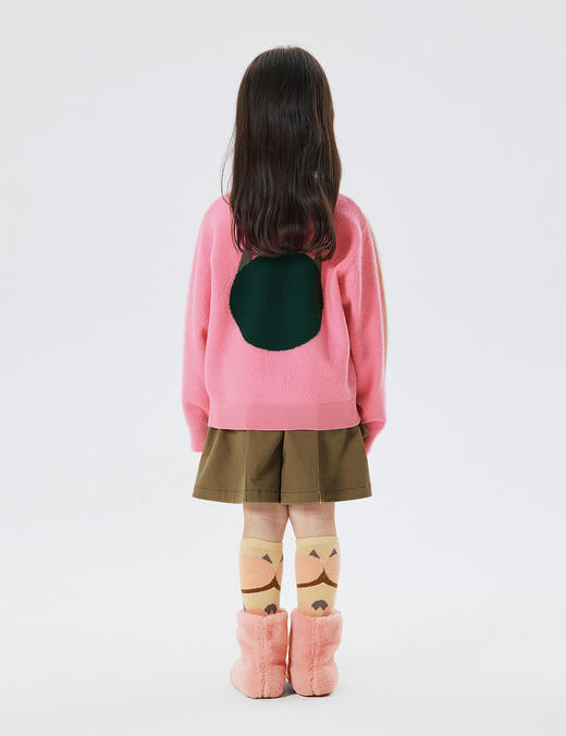 jnby  22年冬款  舒适印花长袖套头毛衫  1M0310110 商品图6