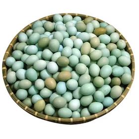 江西农业基地 散养五黑鸡绿壳 青皮土鸡蛋 30个/盒