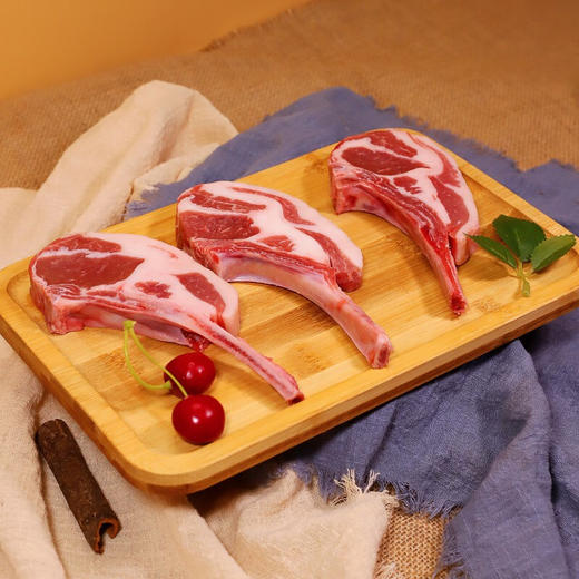 滩羊鲜生羔羊排原切 法式小切500g/袋 商品图4