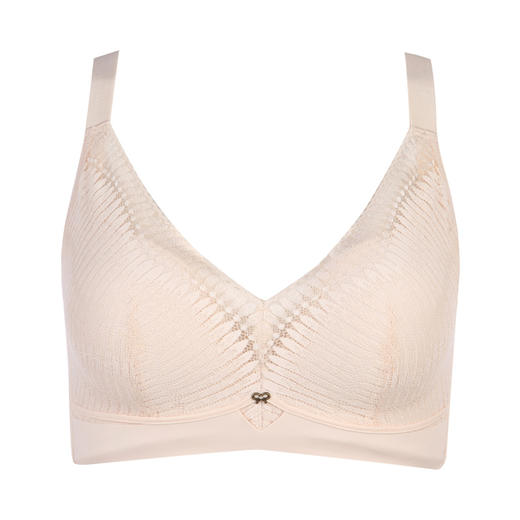 都市丽人完美包容大罩杯CD杯内衣蕾丝薄3/4杯文胸四排扣树脂胶圈YB22C2 商品图5