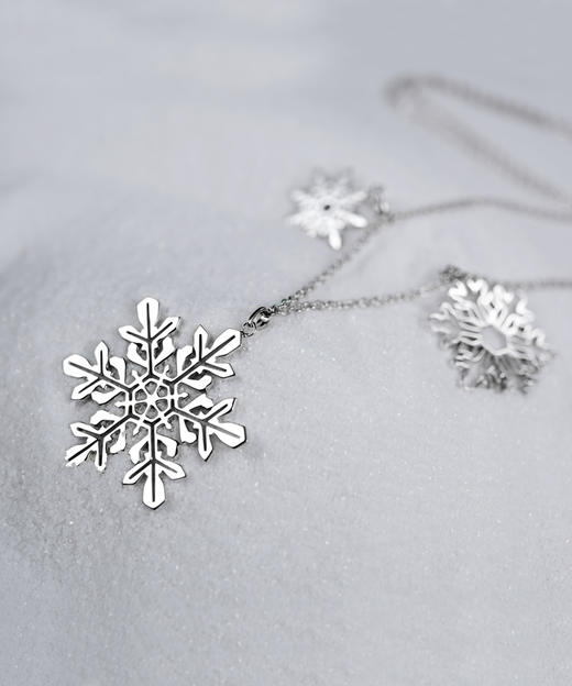 「雪」云南925银项链 商品图3
