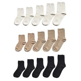 小亘罗纹中筒袜【京东快递送货上门】