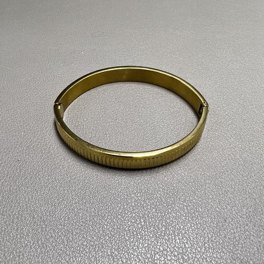 北京仓｜Dyrberg Kern-金色 椭圆形 手镯［丹麦设计师］ 商品图2