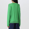 KENZO 高田贤三 女士羊毛字母刺绣徽标圆领长袖针织衫 绿色 FC62 PU341 3LA 57 商品缩略图2