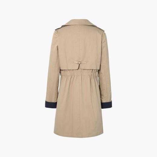 【经典款】【商场同款】伊芙丽春拼接撞色袖口双排扣风衣1992260221 商品图4