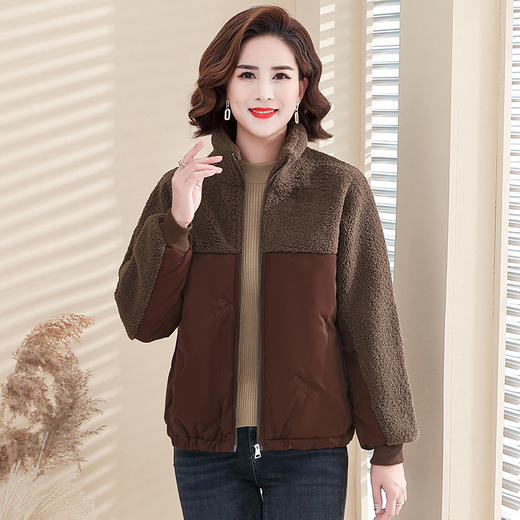 YCE A458-2271颗粒绒棉衣外套洋气加厚一体上衣 商品图2