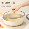 KIMS COOK 锅盖家用钢化玻璃不粘炒锅煎锅28/26/24/18蒸锅耐高温盖子配盖圆 商品缩略图1