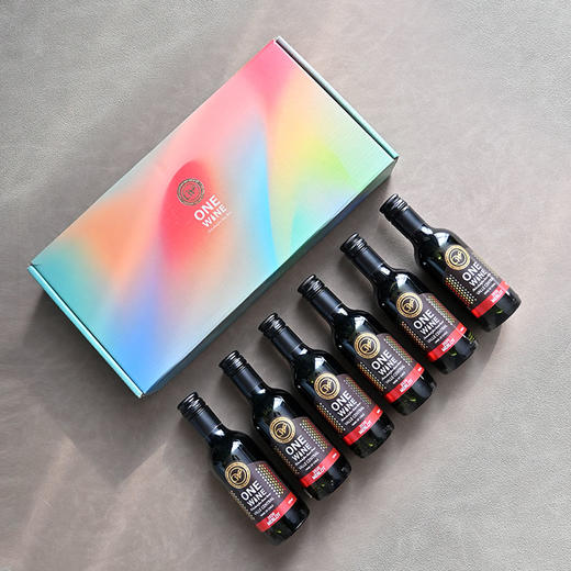 婉爱美乐干红187ml*6精致小瓶礼盒装 商品图0