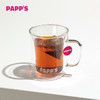 PAPPS透明防烫手双层高硼硅透明玻璃茶杯创意耐热隔热杯400mL 商品缩略图2