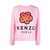KENZO 高田贤三 女士棉质字母花徽标印花圆领长袖卫衣 粉色 FC62 SW011 4ME 30 商品缩略图0