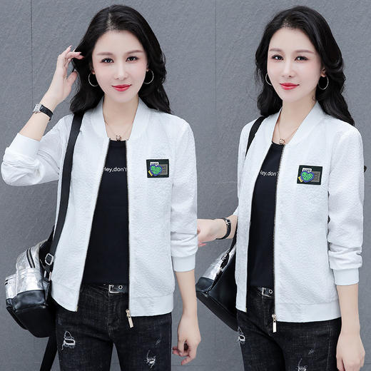 中老年妈妈秋装外套，洋气短款时尚开衫薄款夹克TR-XX1105 商品图7