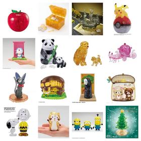 日本进口BEVERLY3D立体拼图/益智玩具/高达/龙猫/皮卡丘/史努比/礼物摆件