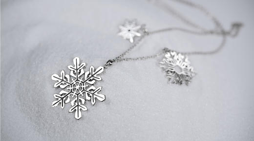 「雪」云南925银项链 商品图2