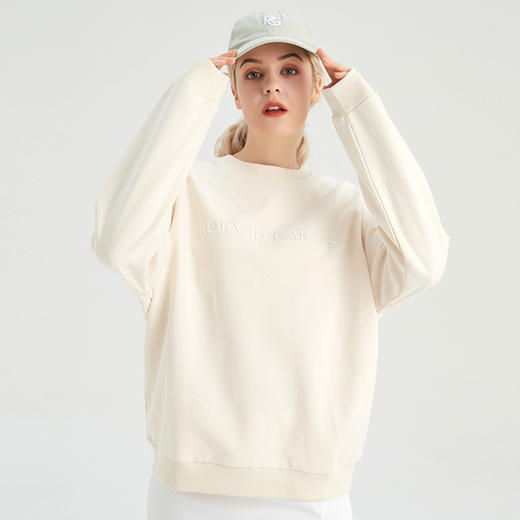 罗兰加洛斯法网卫衣春秋款男女2022新款情侣装宽松长袖运动套头衫 商品图9