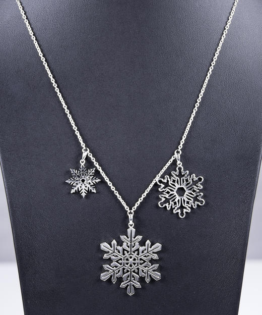 「雪」云南925银项链 商品图5