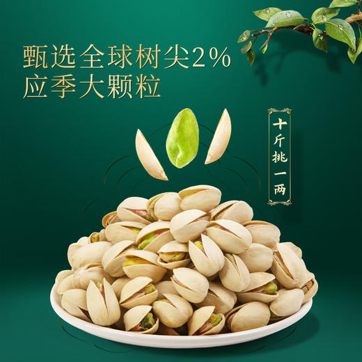 大颗粒淡盐无漂白开心果500g*1罐/2罐 商品图1