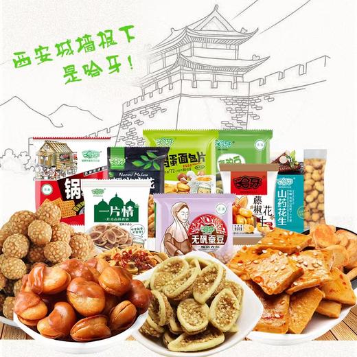 哈牙新款零食大礼包组合混装880g 自选小包休闲食品 清真食品 商品图1