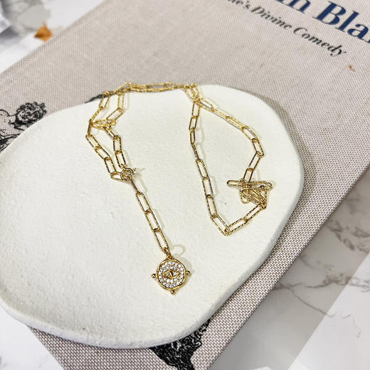 北京仓｜Barbóra-Eye-眼睛金币 项链（多种戴法）［希腊设计师] 商品图5