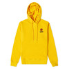 KENZO 高田贤三 女士棉质字母花刺绣徽标抽绳连帽长袖卫衣 黄色 FC62 SW015 4MF 40 商品缩略图0