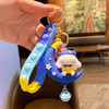 「月亮蓝兔系列」创意月亮小兔子钥匙扣挂件可爱卡通汽车钥匙链包包挂饰小礼品配饰 商品缩略图2