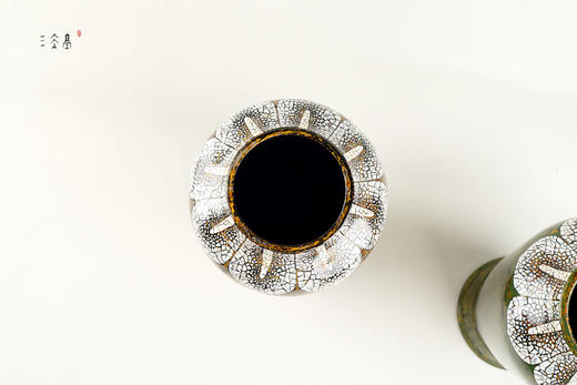 三希堂  流霞系列  敦煌莲花大漆花瓶 商品图4