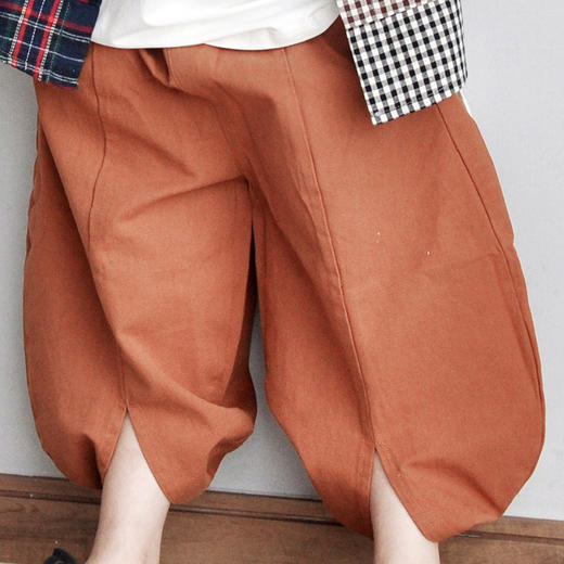 裁缝学苑TQ60 儿童九分裤纸样螃蟹裤童装裤子衣服打版裁剪打板图 商品图2