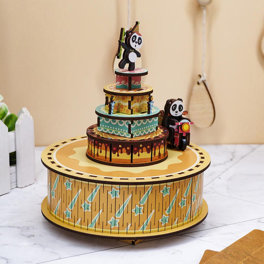 T 同趣     59102      熊猫派对八音盒 商品图3