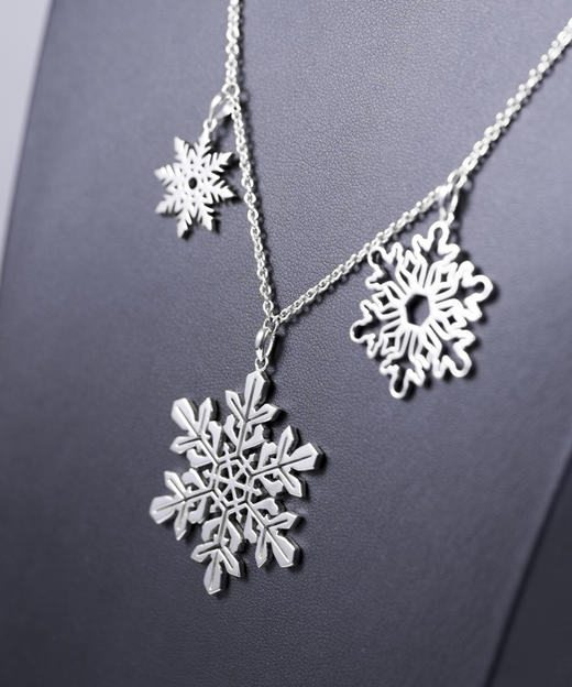 「雪」云南925银项链 商品图1