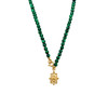 订购7周到｜Barbóra-Eye-孔雀石 眼睛金币 项链［希腊设计师] 商品缩略图0