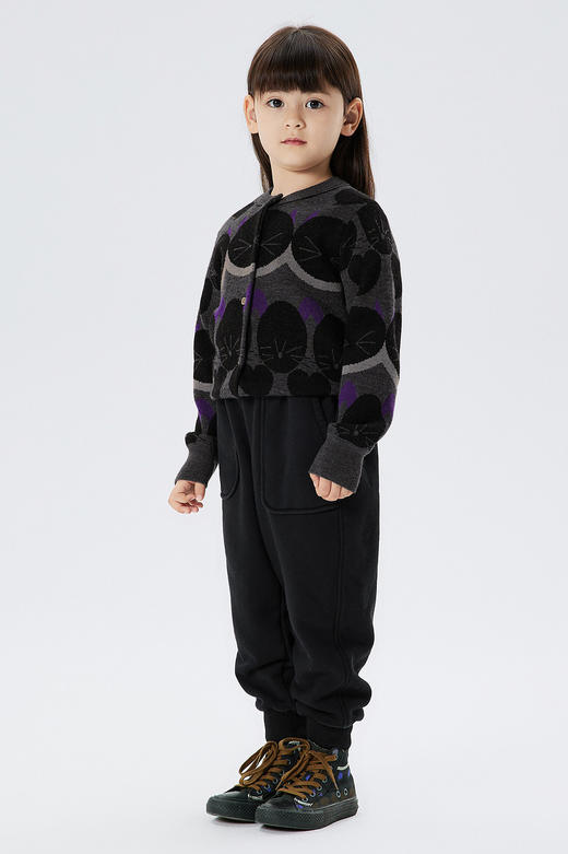 JNBY  22年冬款  宽松休闲束脚长裤 1M0E10900 商品图0