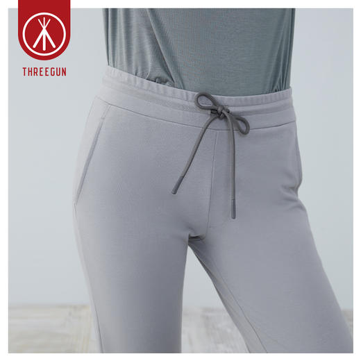 Threegun三枪 【凉感记忆棉】女士家居休闲长裤-61116B011 商品图3