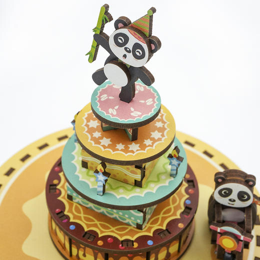 T 同趣     59102      熊猫派对八音盒 商品图2