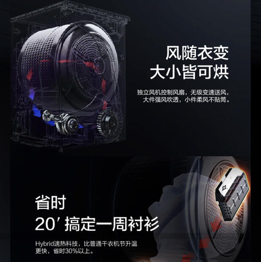 海尔（Haier）干衣机HGY100-F376U1 商品图3