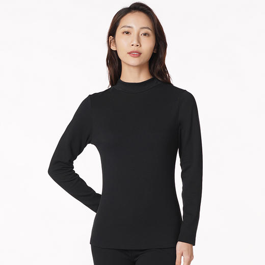 都市丽人舒暖负5度至5度女士舒绒套装舒绒单面拉烫剪中套装保暖衣LW21B1 商品图0