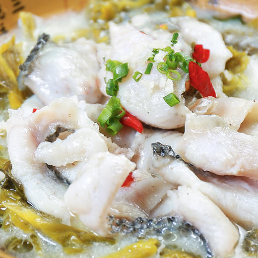 通威鱼金汤酸菜鱼450g/袋方便菜速冻菜肴半成品 商品图1