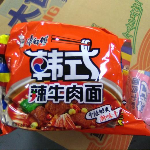 康师傅方便面袋面 韩式辣牛肉面 商品图0