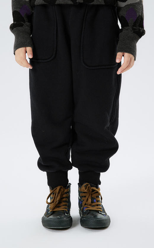 JNBY  22年冬款  宽松休闲束脚长裤 1M0E10900 商品图5